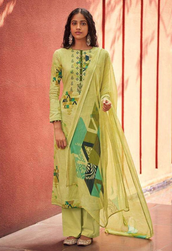 EHRUM ZAHRA BY VARSHA FASHIONS COTTON PRINTED SUITS AT BEST RATES ONLINE