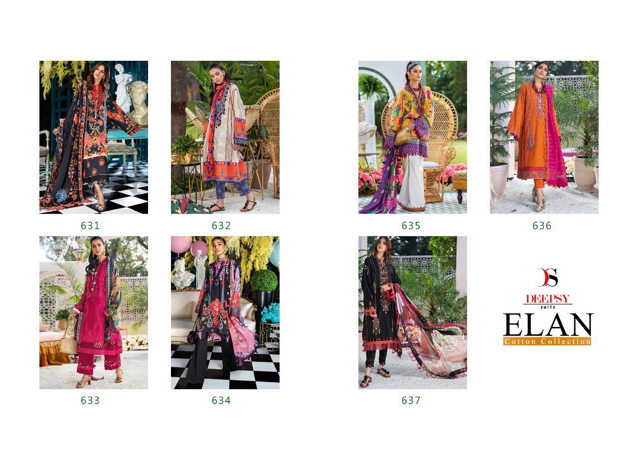 ELAN COTTON COLLECTION BY DEEPSY JAM COTTON PAKISTANI SUIT SELLER