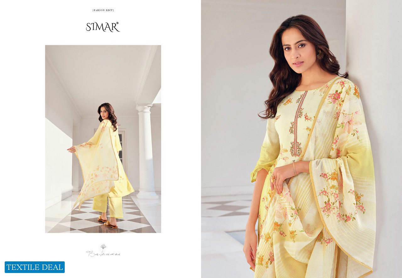 ELEANOR BY GLOSSY JAM SATIN SUMMER SPECIAL FANCY SALWAR KAMEEZ