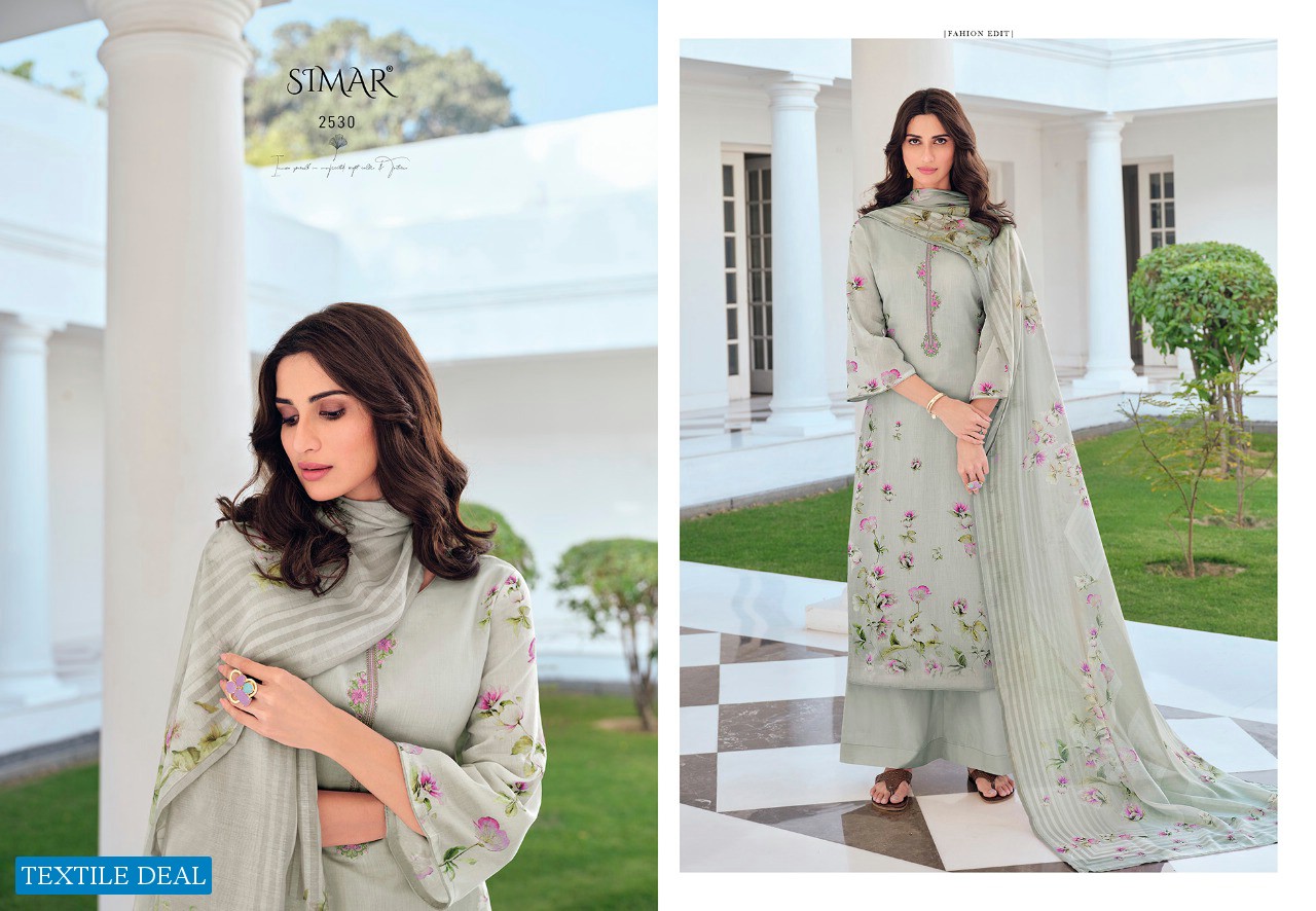 ELEANOR BY GLOSSY JAM SATIN SUMMER SPECIAL FANCY SALWAR KAMEEZ