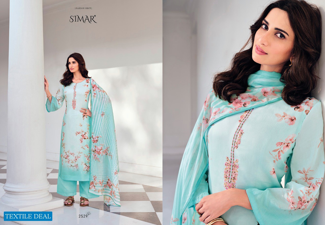 ELEANOR BY GLOSSY JAM SATIN SUMMER SPECIAL FANCY SALWAR KAMEEZ