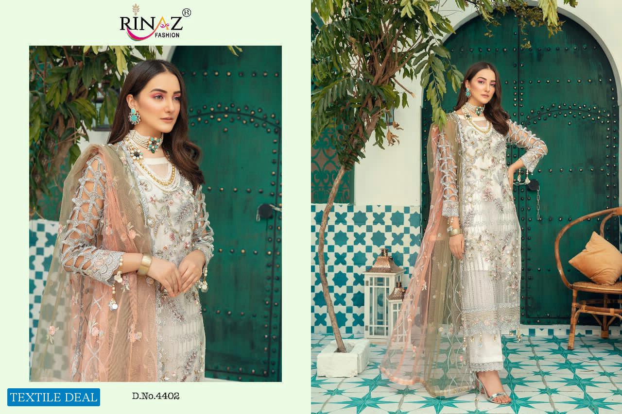 EMAAN ADEEL VOL 3 BY RINAZ FASHION GEORGETTE PAKISTANI DRESS MATERIALS