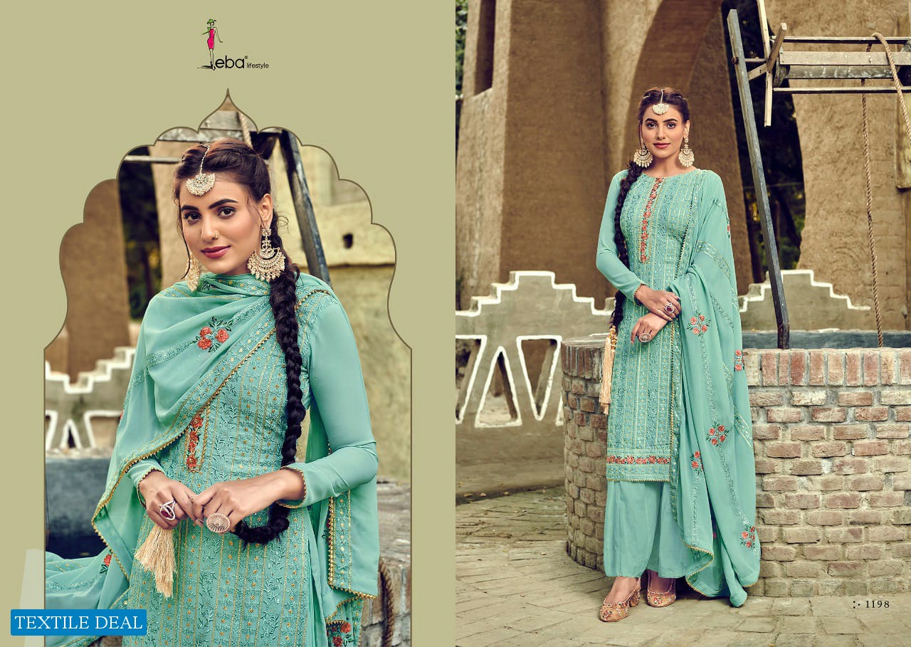 Eba Jassi Vol-1 Wholesale Straight Long Salwar Kameez