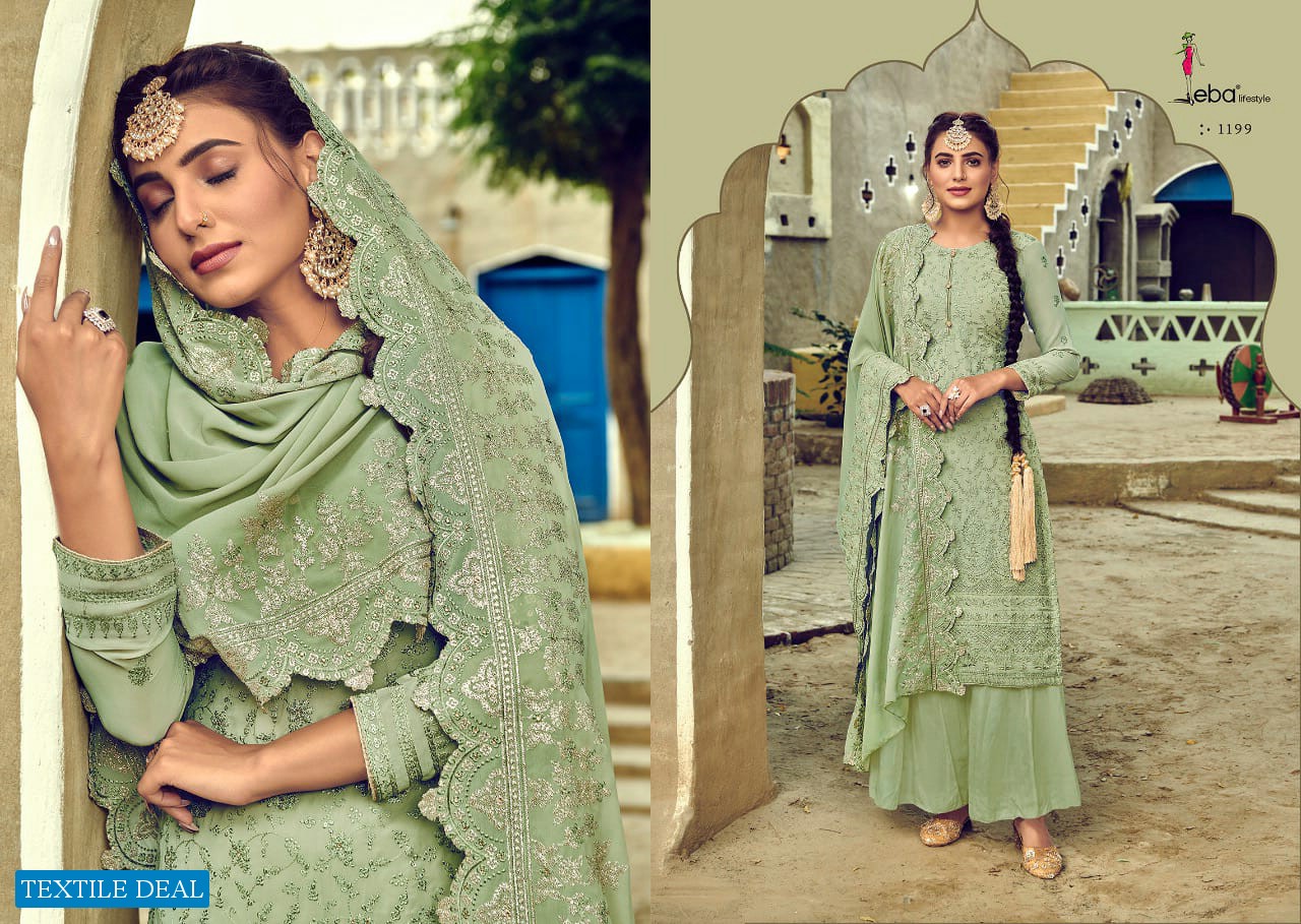 Eba Jassi Vol-1 Wholesale Straight Long Salwar Kameez
