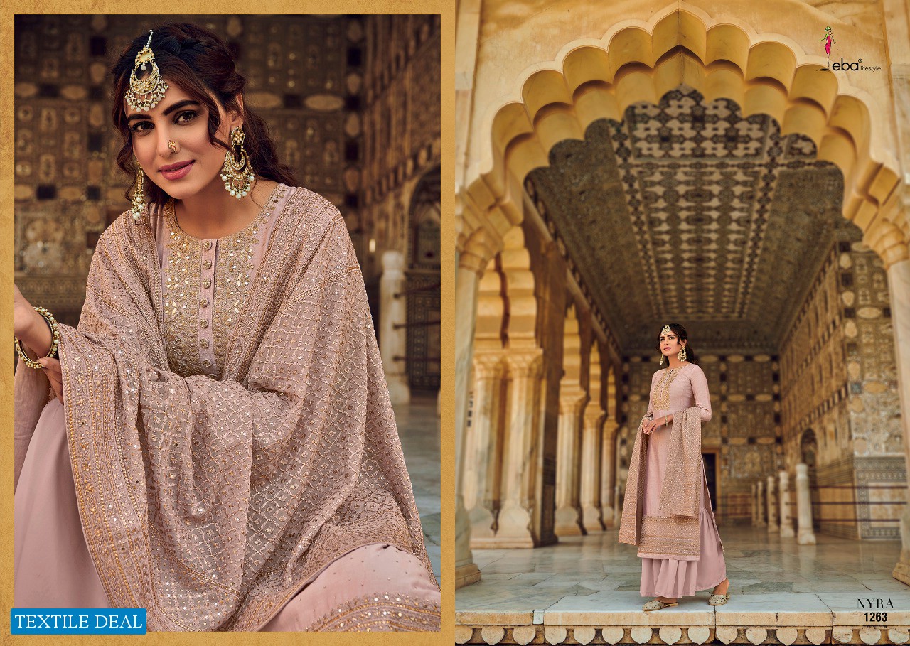 Eba Nyra Vol-1 Wholesale Sharara Pant Salwar Kameez