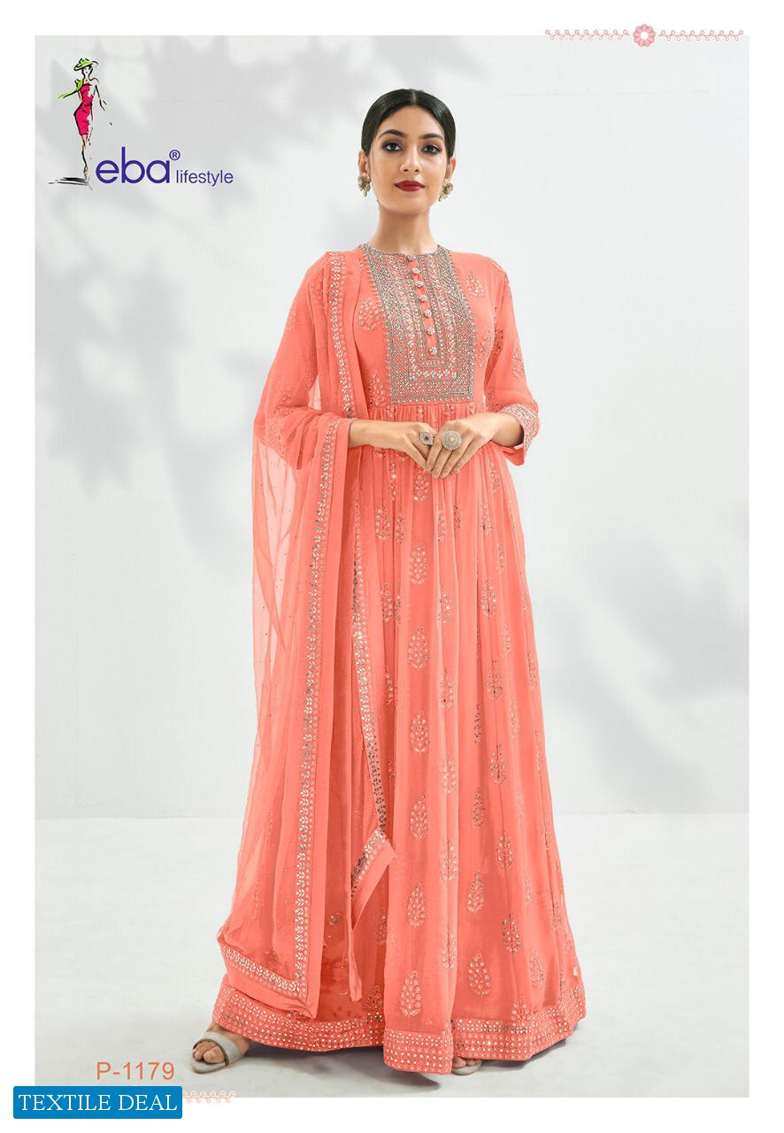 Eba Prime Rose Premium Wholesale Long Dress