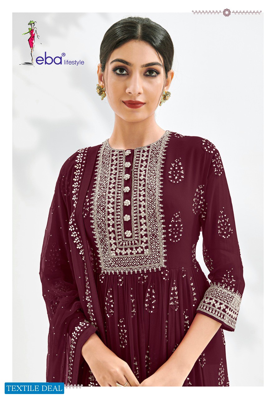 Eba prime Rose Vol-1 Wholesale Long Salwar Kameez