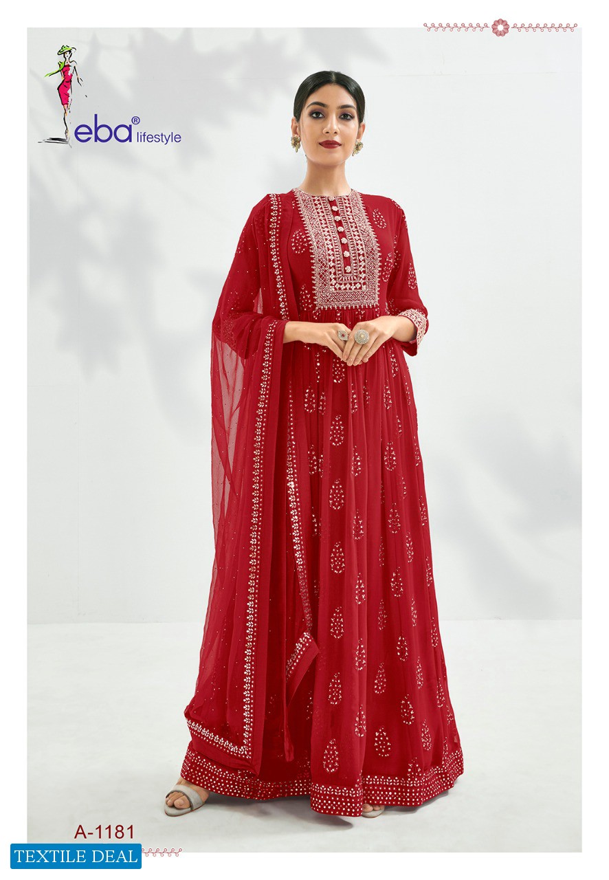 Eba prime Rose Vol-1 Wholesale Long Salwar Kameez
