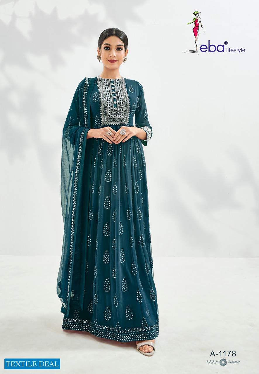 Eba prime Rose Vol-1 Wholesale Long Salwar Kameez