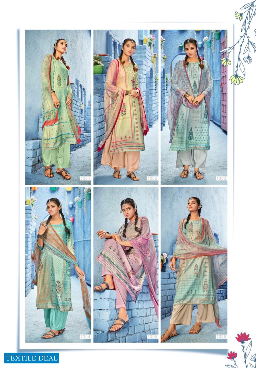 Ekatra Ekaco Wholesale Pashmina Winter Collection Dress Material