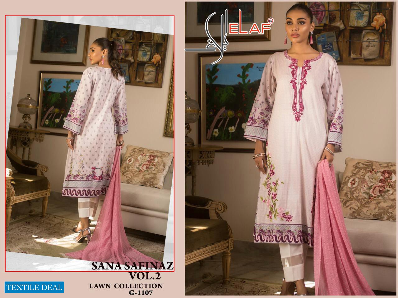 Elaf Sana Safinaz Vol-2 Wholesale Pakistani Lawn Collection