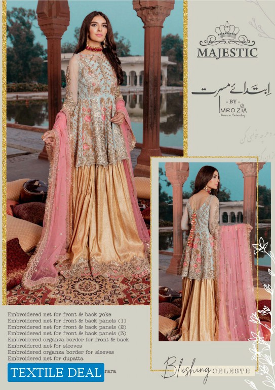 Embroyal Majestic Designer Branded Pakistani Suits