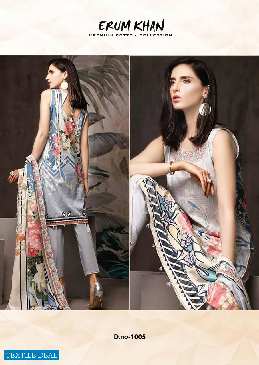 Erum Khan Vol-1 Wholesale Karachi Style Dress Material