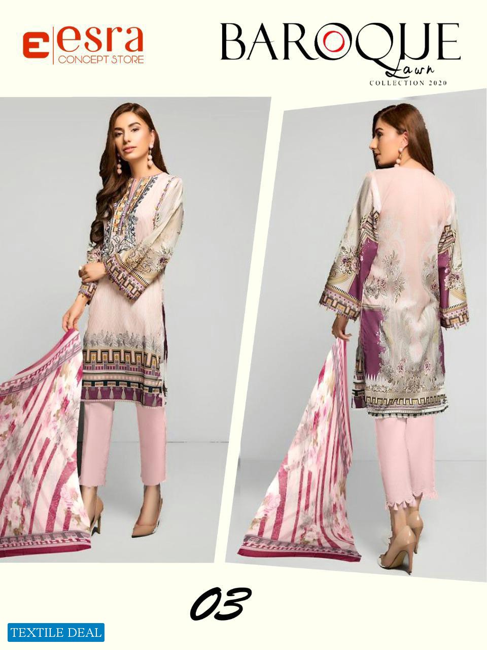 Esra Baroque Wholesale Pakistani Concept Suits