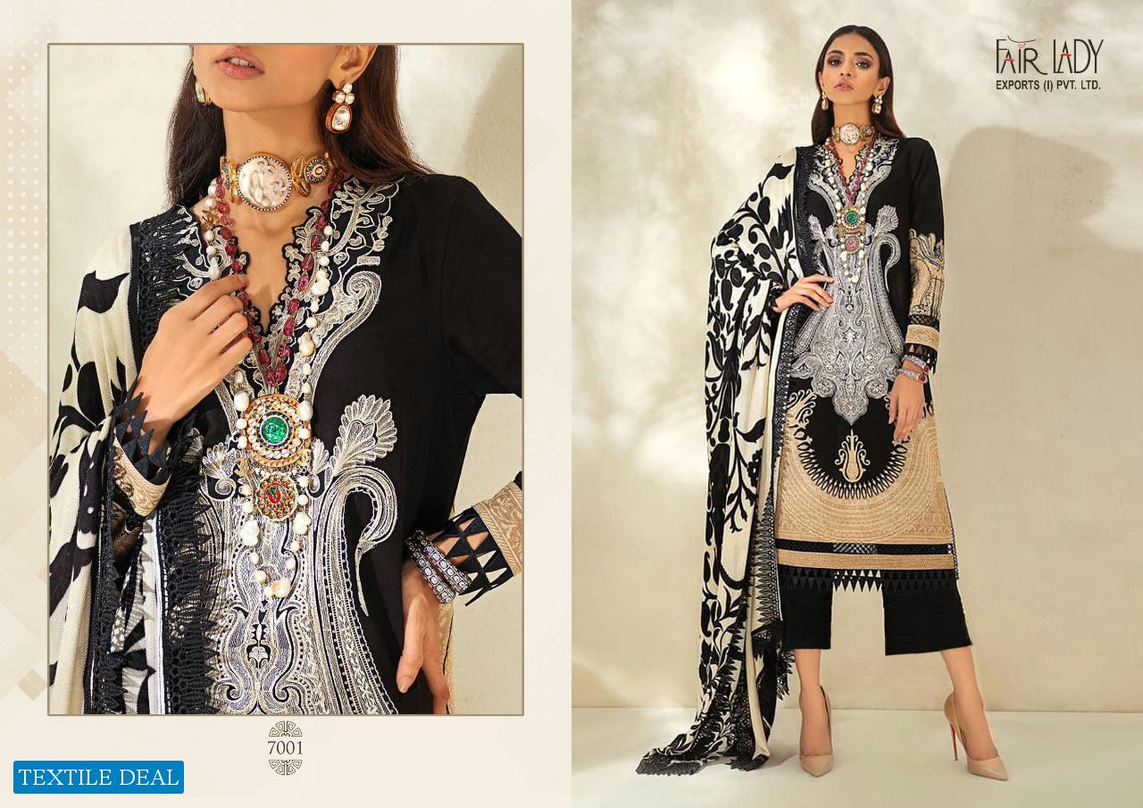 FAIRLADY SANA SAFINAZ MUZLIN JAM SATIN DIGITAL PRINT SALWAR KAMEEZ AT WHOLESALE RATE