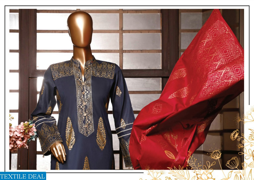 FAROOQ TEXTILES MOOSAJEE BANARASI VOL 2 CAMBRIC ORIGINAL PAKISTANI SUITS