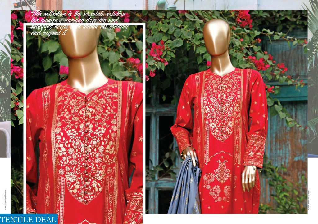 FAROOQ TEXTILES MOOSAJEE BANARASI VOL 2 CAMBRIC ORIGINAL PAKISTANI SUITS