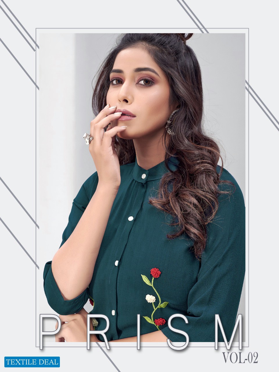 FASHION GALLERIA PRISM VOL 2 FULL STITCHED TUNICS SHIRT FOR GIRLS BUY ONLINE