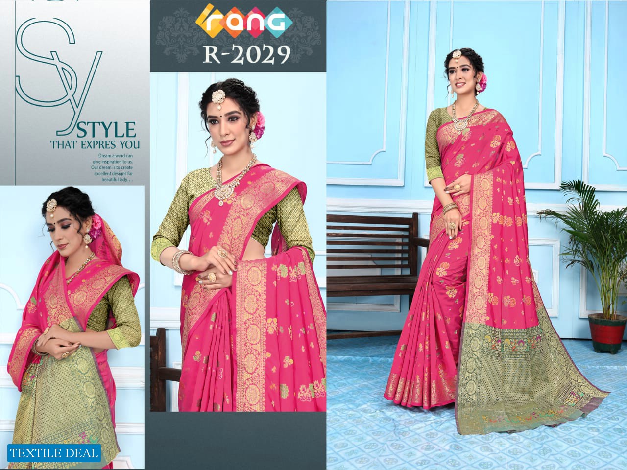 FD Rang Vol-3 Wholesale Naylone Silk Ethnic Sarees