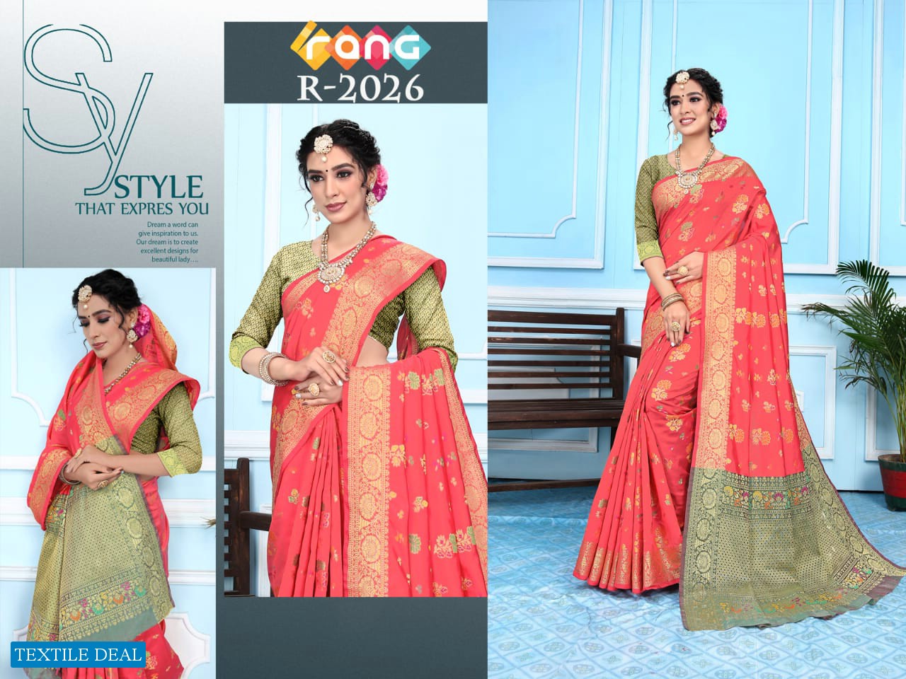FD Rang Vol-3 Wholesale Naylone Silk Ethnic Sarees