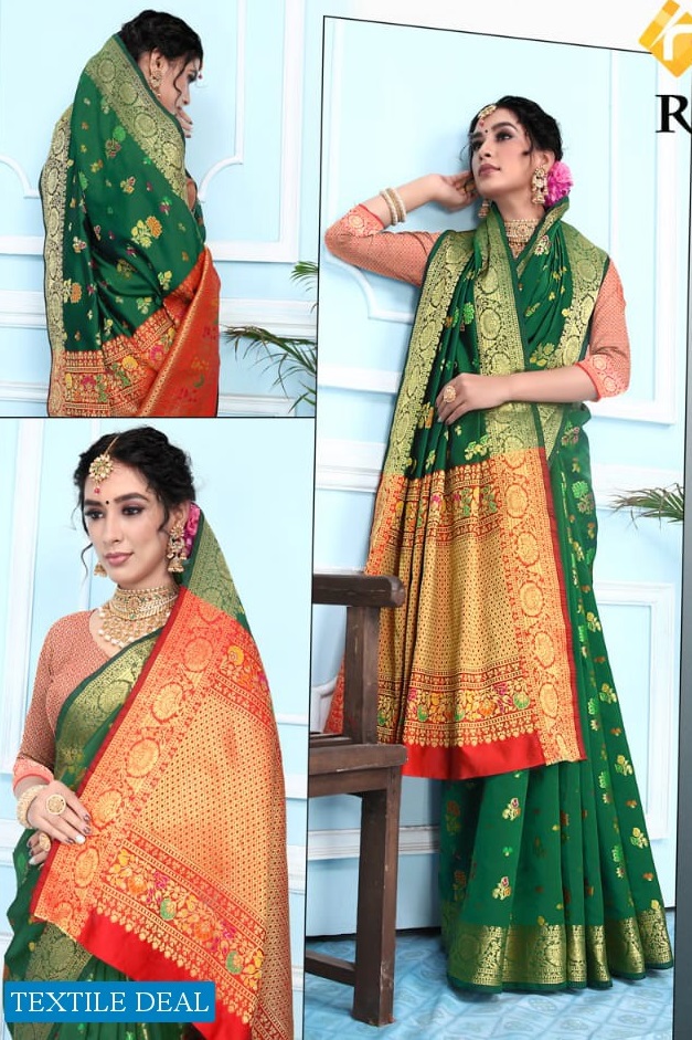 FD Rang Vol-3 Wholesale Naylone Silk Ethnic Sarees