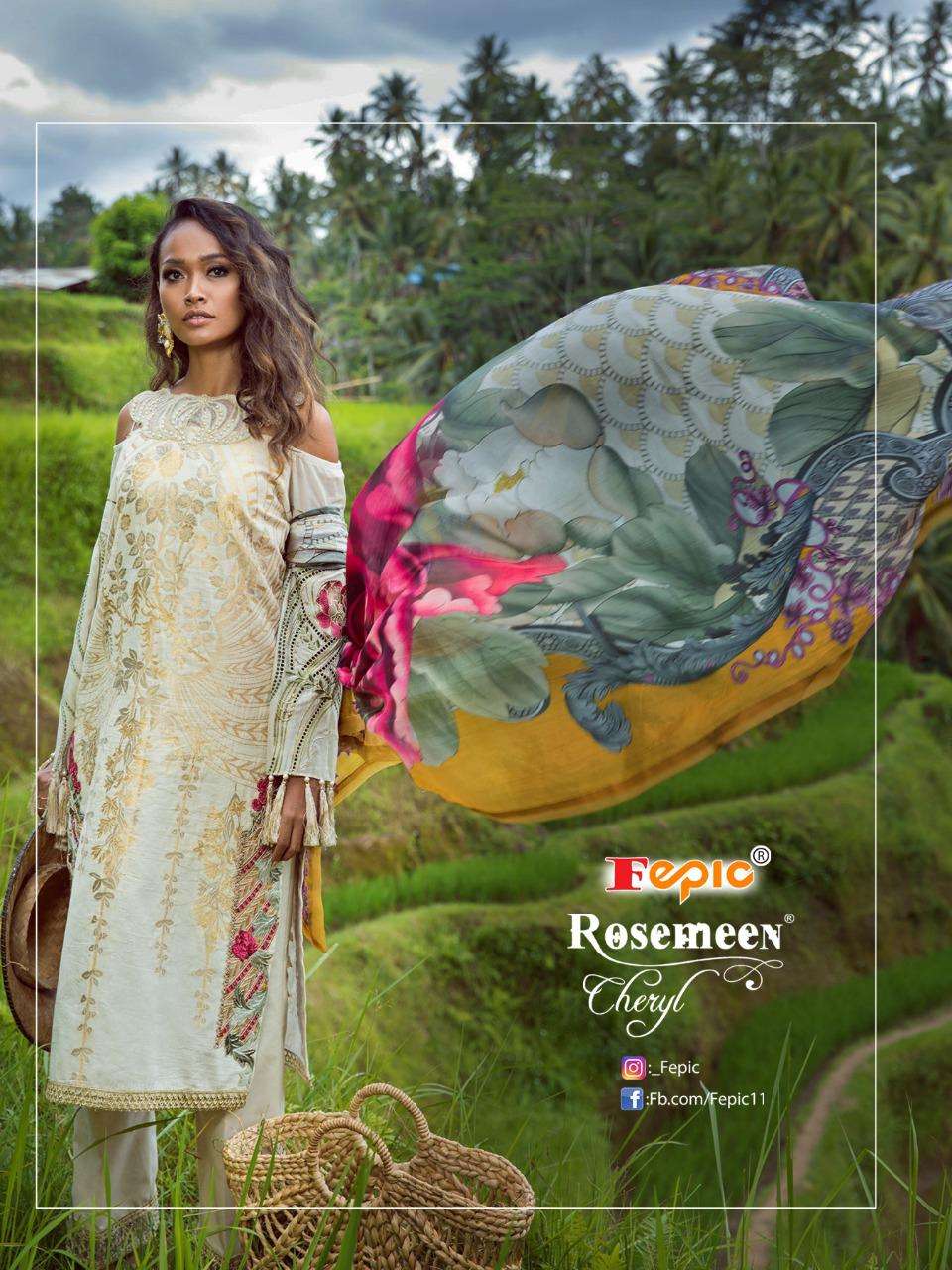 FEPIC PRESENT CHERYL JACQUARD EMBROIDERY PAKISTANI SUITS