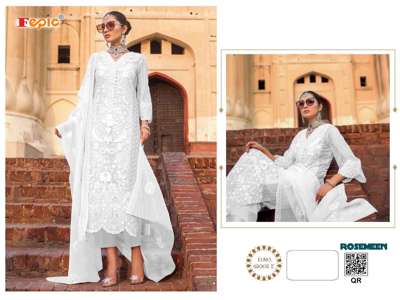 FEPIC ROSEMEEN ZC 19 BLOCKBUSTER EXCLUSIVE NET PAKISTANI SALWAR KAMEEZ