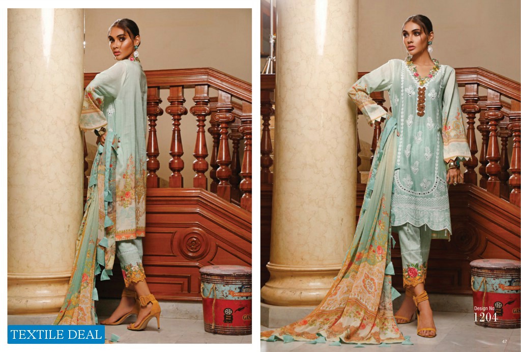 FIRDOUS FESTIVE SCHIFFLI LUXURY EMBROIDERED LAWN COLLECTION