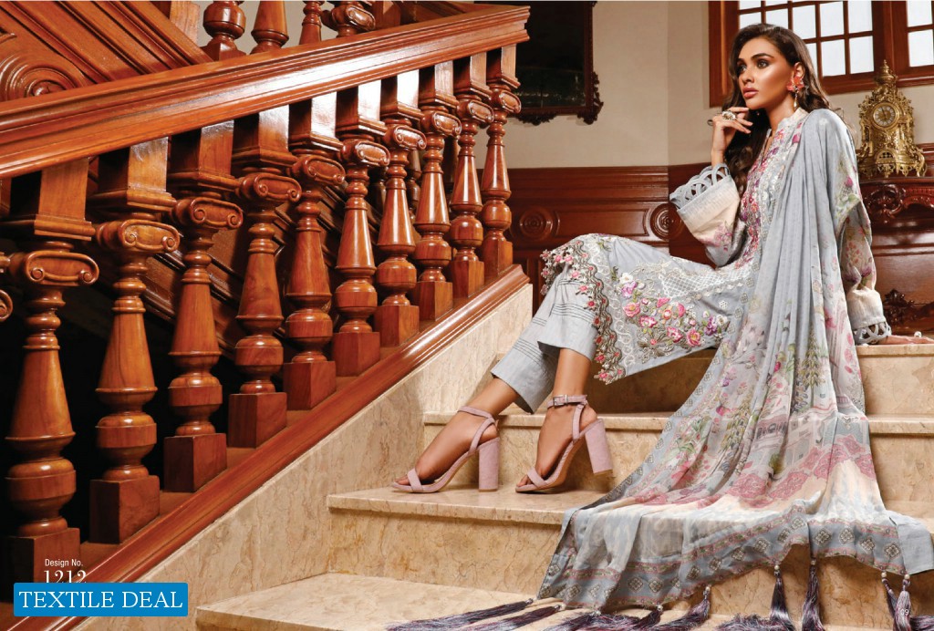 FIRDOUS FESTIVE SCHIFFLI LUXURY EMBROIDERED LAWN COLLECTION