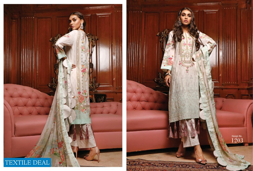 FIRDOUS FESTIVE SCHIFFLI LUXURY EMBROIDERED LAWN COLLECTION