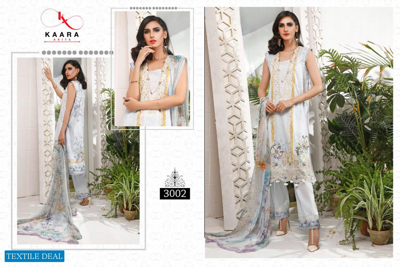 FIRDOUS LAWN COLLECTION VOL 3 BY KAARA COTTON DIGITAL PRINT PAKISTANI SUIT CONCEPT