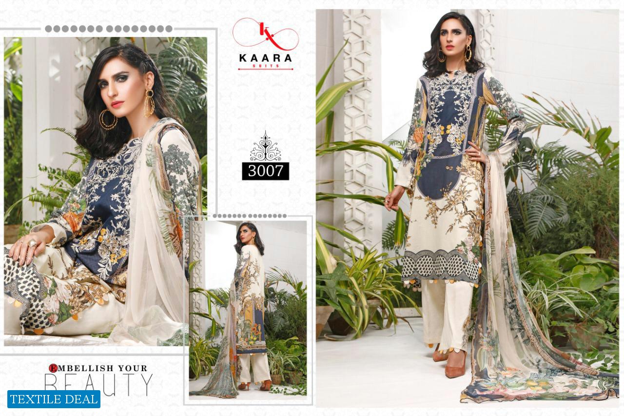 FIRDOUS LAWN COLLECTION VOL 3 BY KAARA COTTON DIGITAL PRINT PAKISTANI SUIT CONCEPT