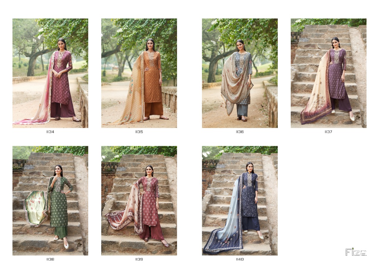 FIZA BY BELA FASHION DIGITAL COTTON SILK CLASSICAL STYLE SALWAR KAMEEZ