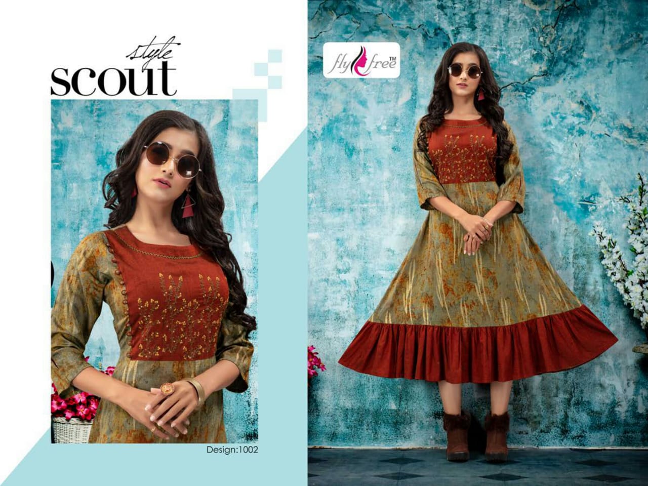FLY FREE PRESENT SAANA SILK PRINTED LONG GOWN COLLECTION KURTI DESIGNS DOWNLOAD ZIP