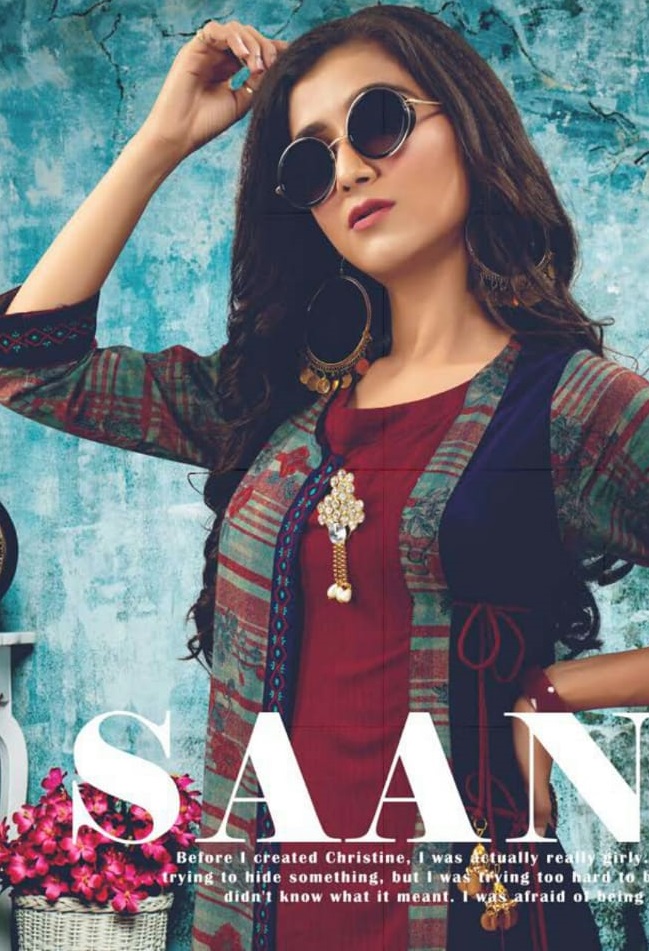 FLY FREE PRESENT SAANA SILK PRINTED LONG GOWN COLLECTION KURTI DESIGNS DOWNLOAD ZIP