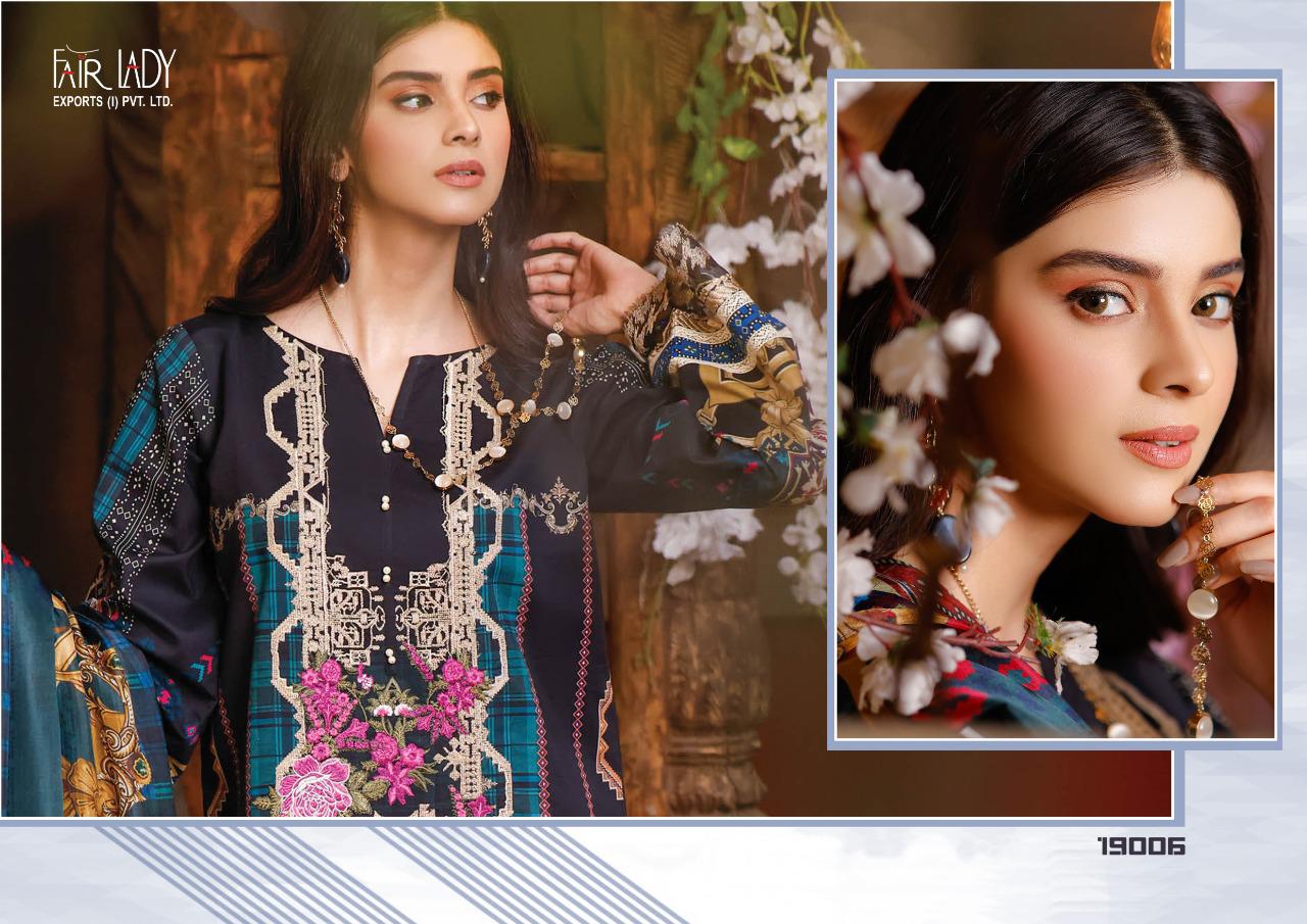 Fair Lady Baroque Luxury Lawn Collection Wholesale Pakistani Concept Dress