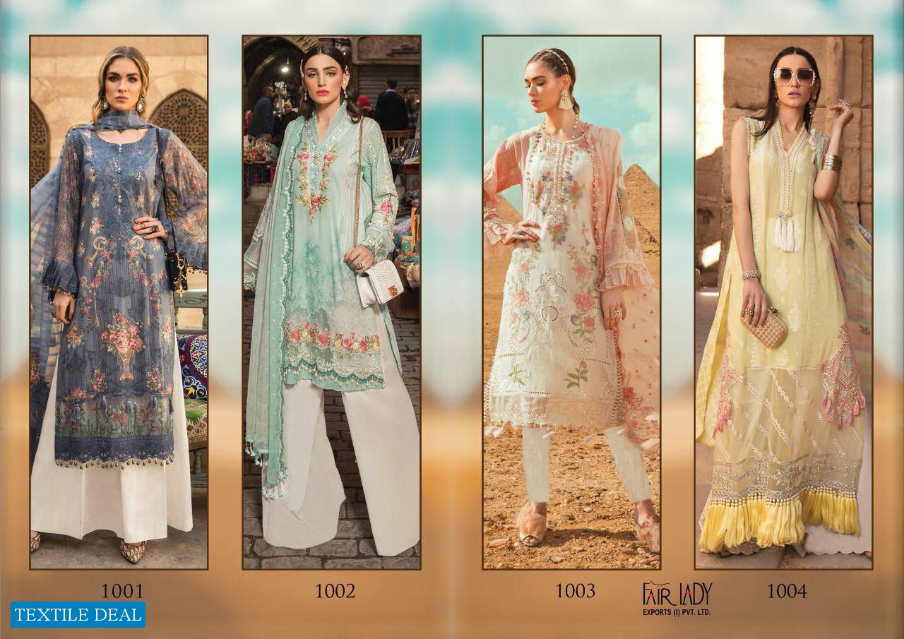 Fair Lady Maria B Lawn Wholesale Shopping Pakistani Concept Dress Material