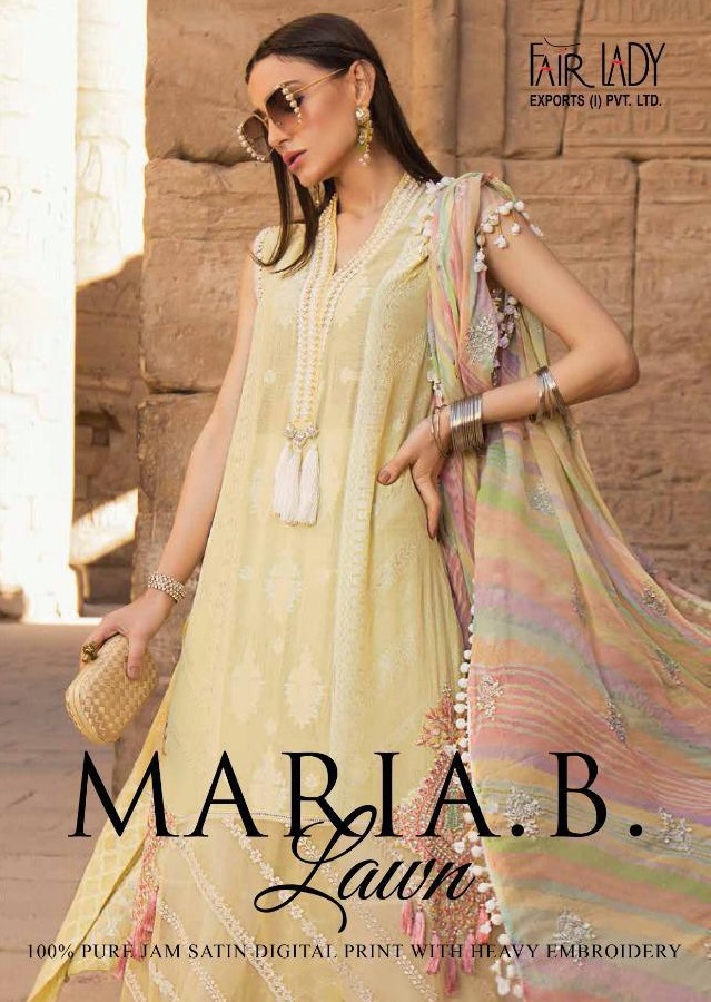 Fair Lady Maria B Lawn Wholesale Shopping Pakistani Concept Dress Material