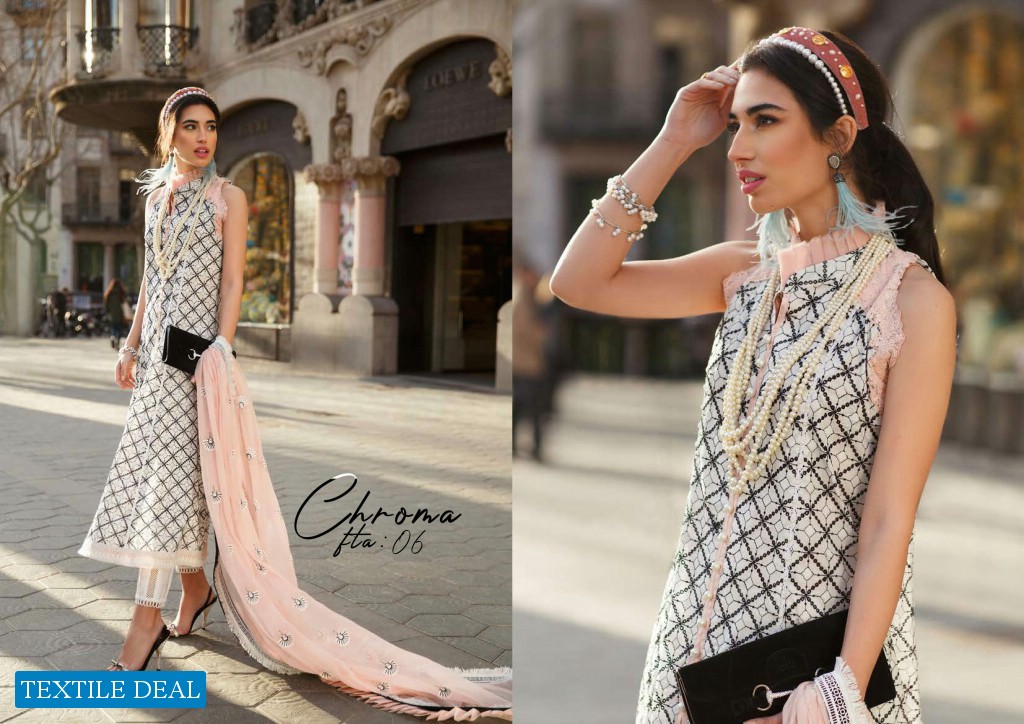 Farah Talib Aziz Lawn 2020 Wholesale Original pakistani Salwar Kameez In India