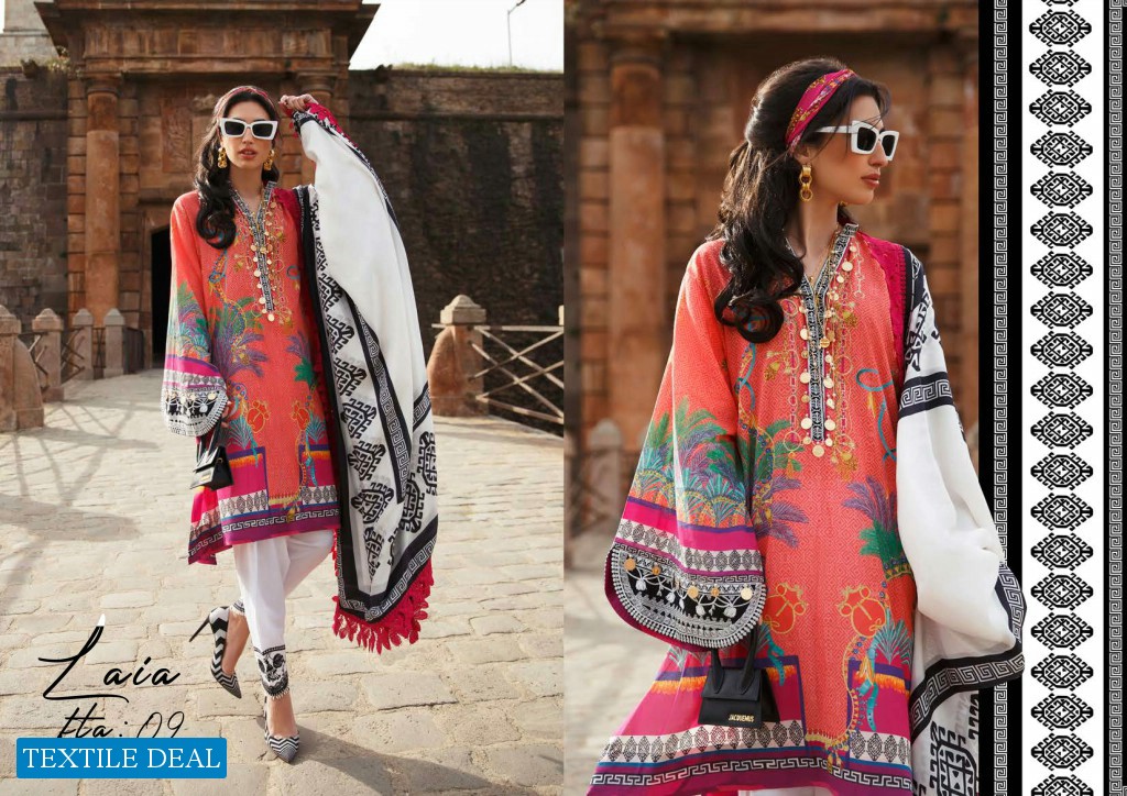 Farah Talib Aziz Lawn 2020 Wholesale Original pakistani Salwar Kameez In India