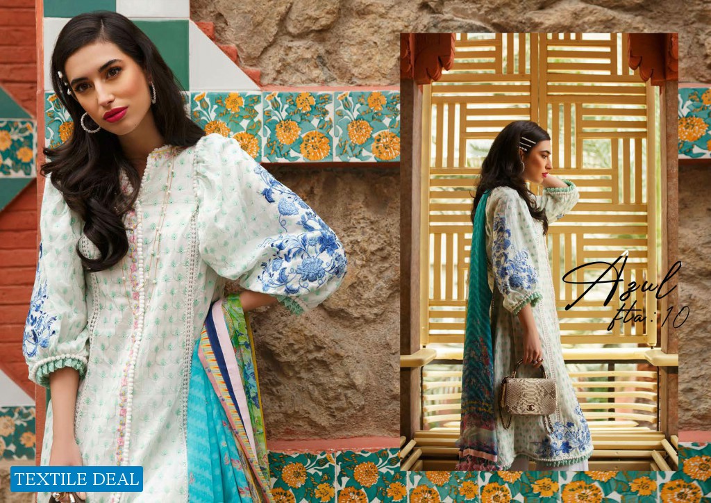 Farah Talib Aziz Lawn 2020 Wholesale Original pakistani Salwar Kameez In India