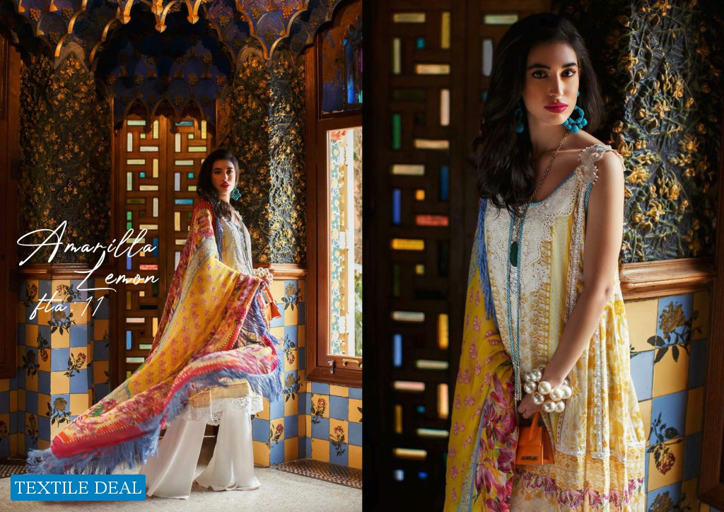 Farah Talib Aziz Lawn 2020 Wholesale Original pakistani Salwar Kameez In India