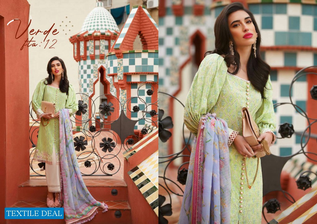Farah Talib Aziz Lawn 2020 Wholesale Original pakistani Salwar Kameez In India