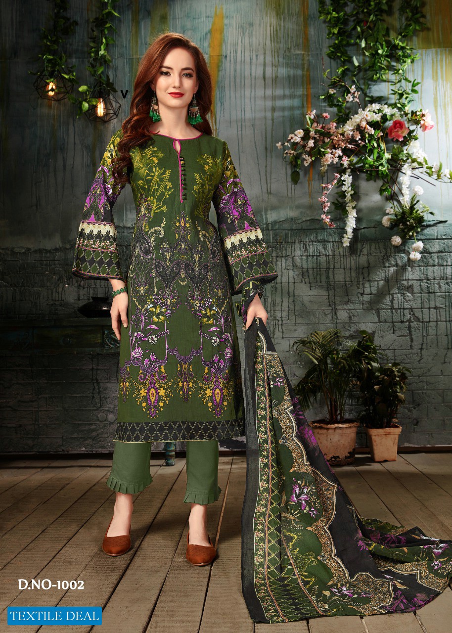 Fariyas Lawn Aaghaaz Wholesale Lawn Cotton Dress Material