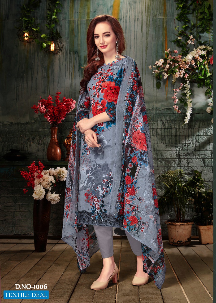Fariyas Lawn Aaghaaz Wholesale Lawn Cotton Dress Material