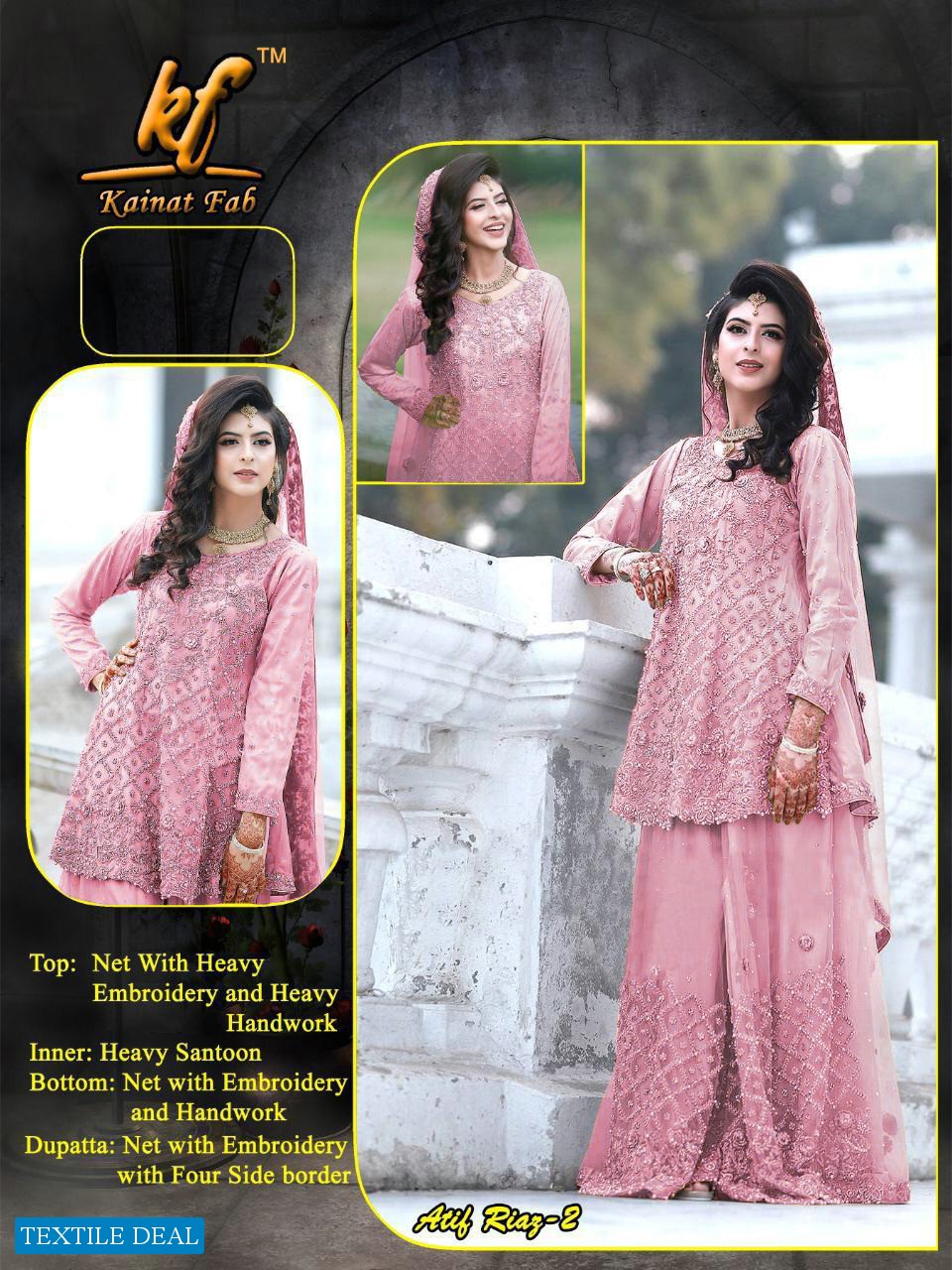 Fashion Dictionary Kainat Vol-3 Wholesale Pakistani Concept Dress Material