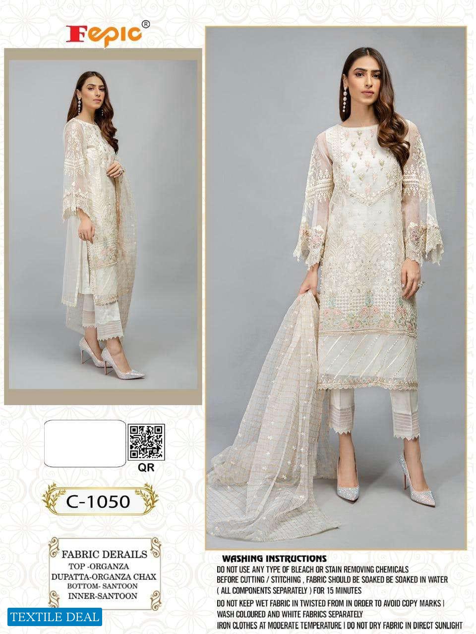 Fepic C-1050 Colour Wholesale Pakistani Concept Dress
