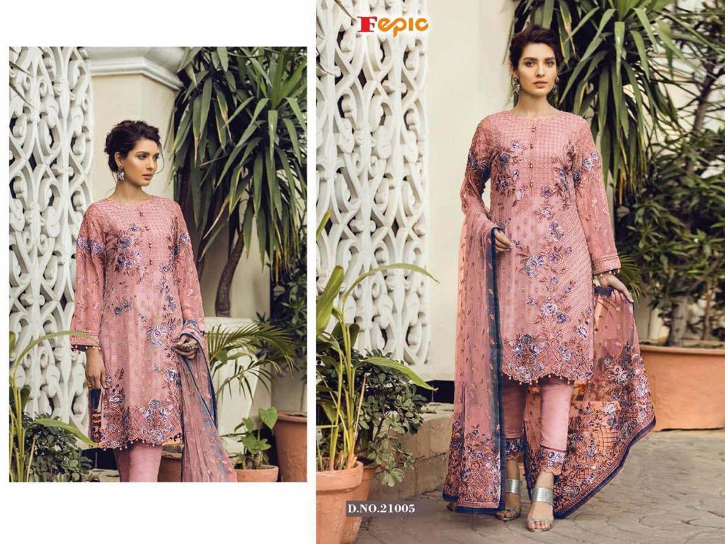 Fepic D no 21005 Pakistani style salwar suit wholesale in india