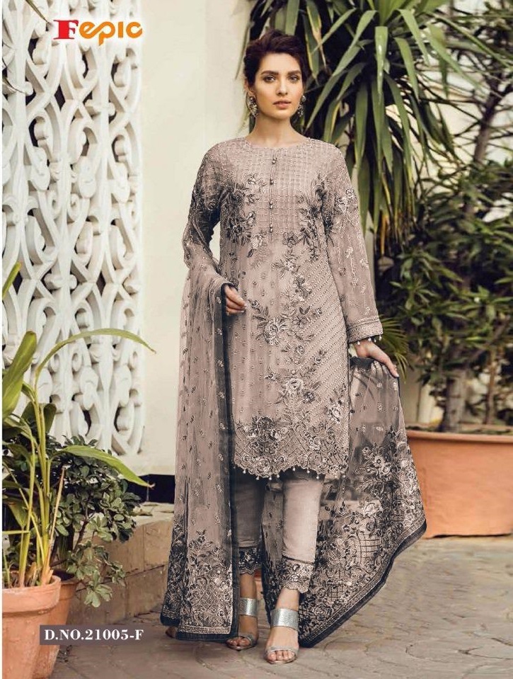Fepic D no 21005 Pakistani style salwar suit wholesale in india