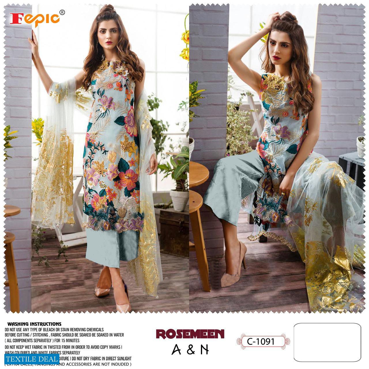 Fepic Rosemeen A And N Wholesale Pakistani Concept Dress
